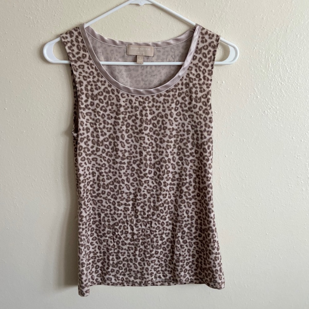 Banana Republic Leopard Print Tank